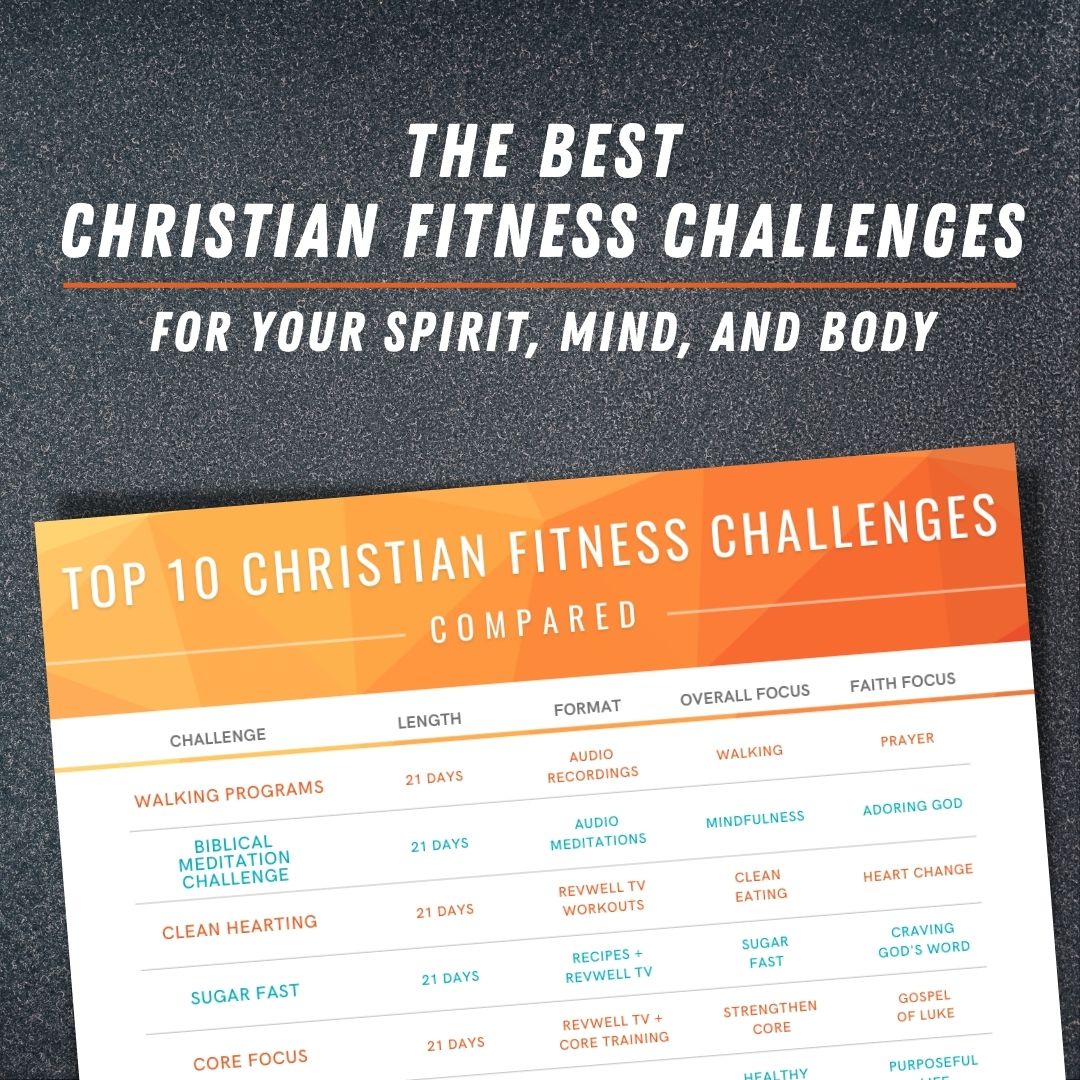 Christian Exercise Programs Top 10 Christian Fitness Challenges - Revelation Wellness